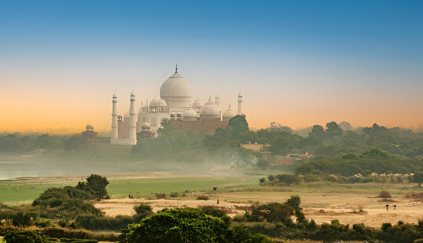First-Time at the Taj Mahal
