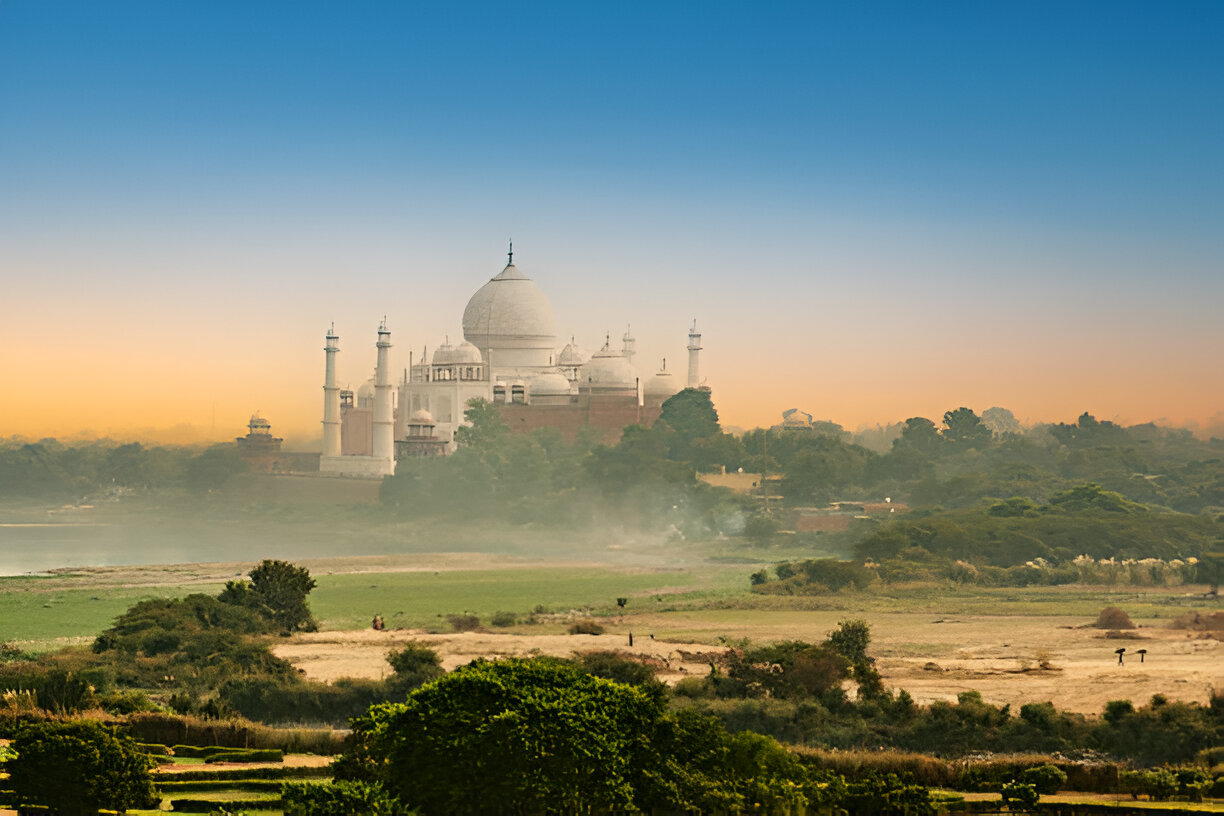 First-Time at the Taj Mahal