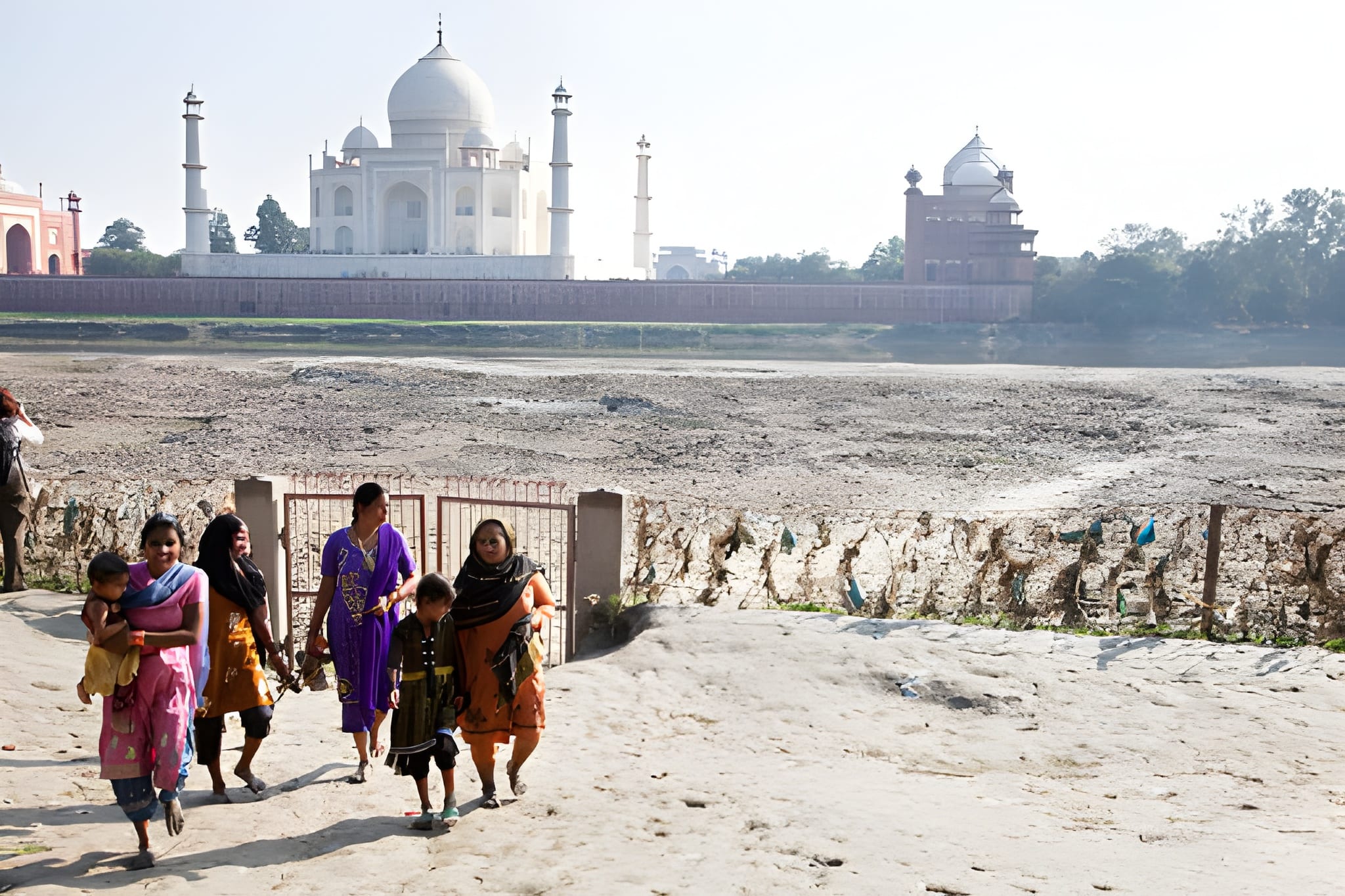 Taj Mahal with Kids