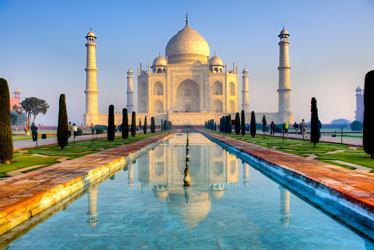 Visiting the Taj Mahal