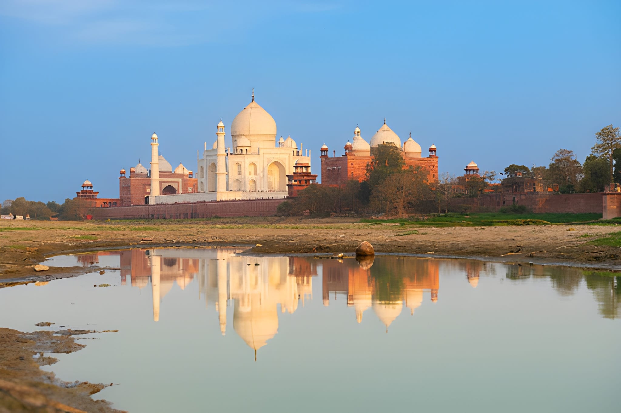 Visiting the Taj Mahal