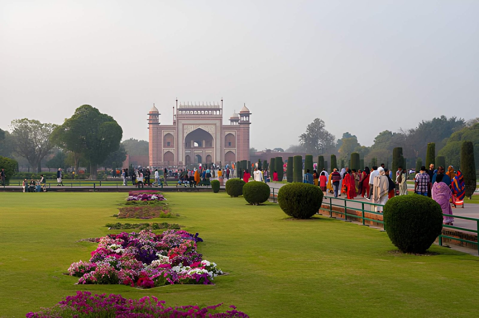Taj Mahal Garden Paths