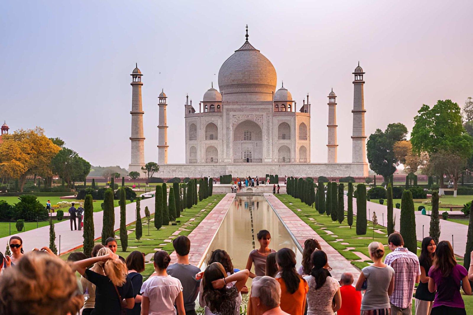 Taj Mahal Visitors