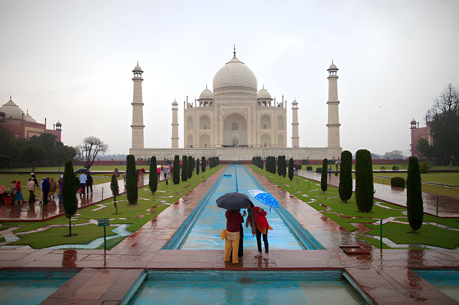 Taj Mahal in Monsoon
