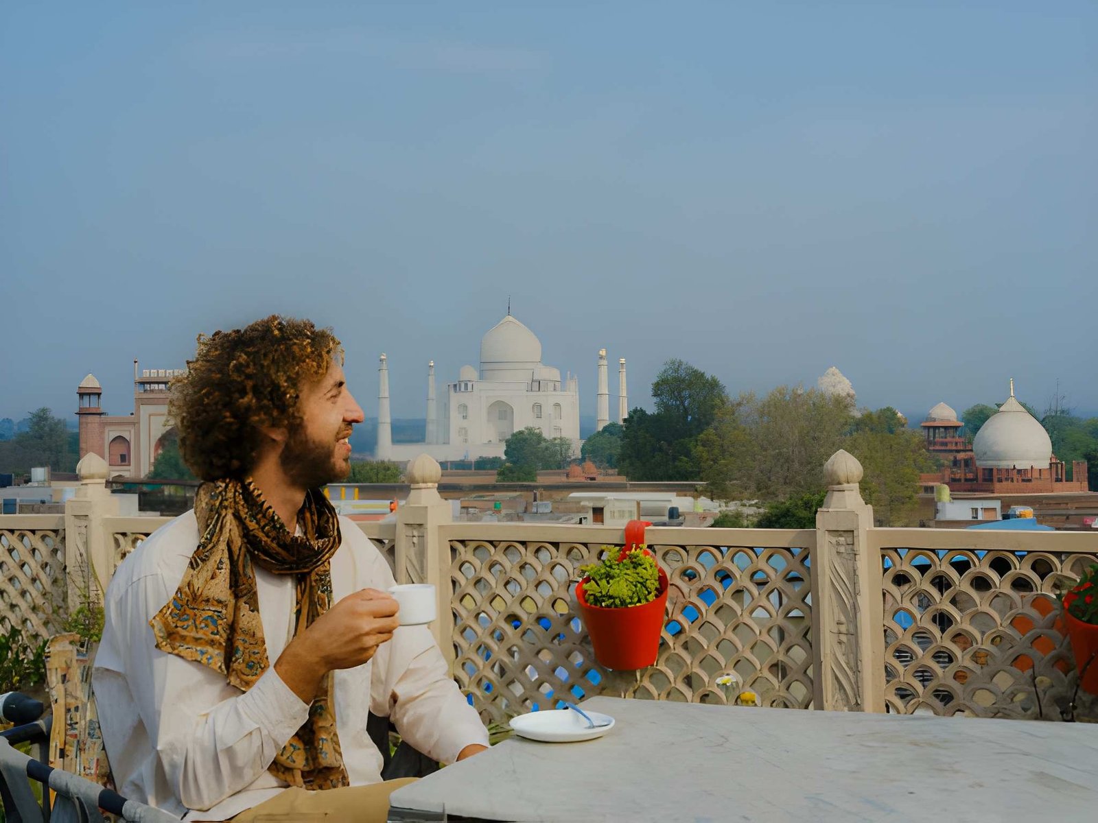 Unique Taj Mahal Perspective