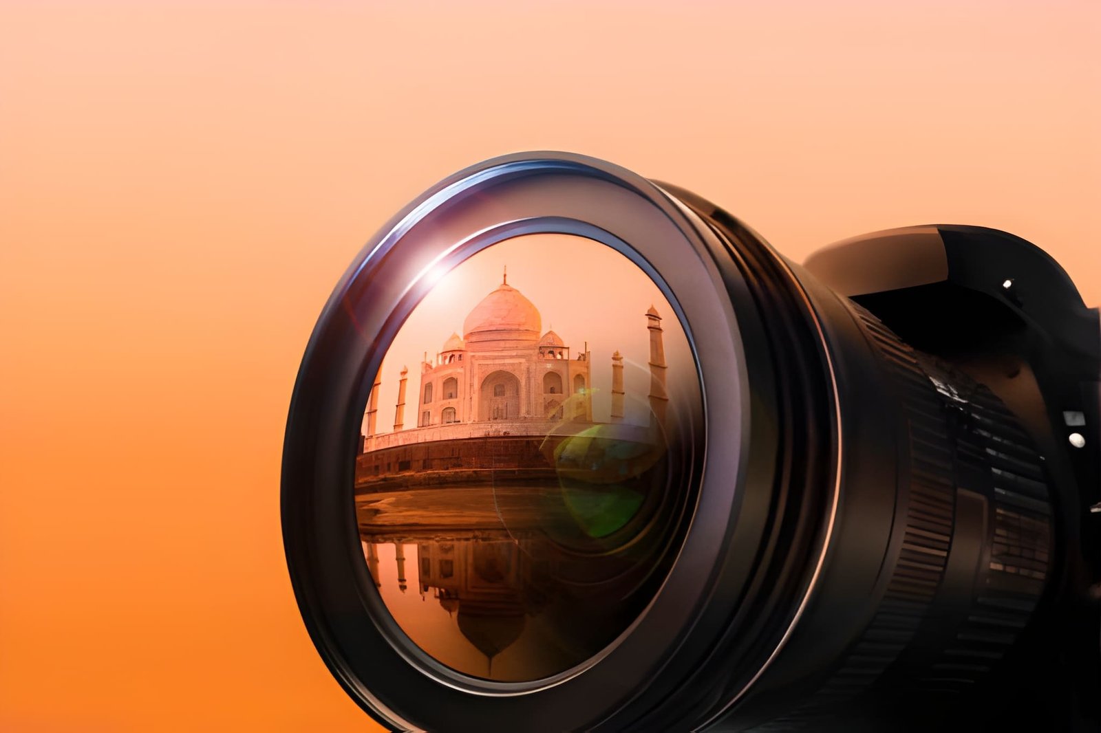 Taj Mahal Photography Icon