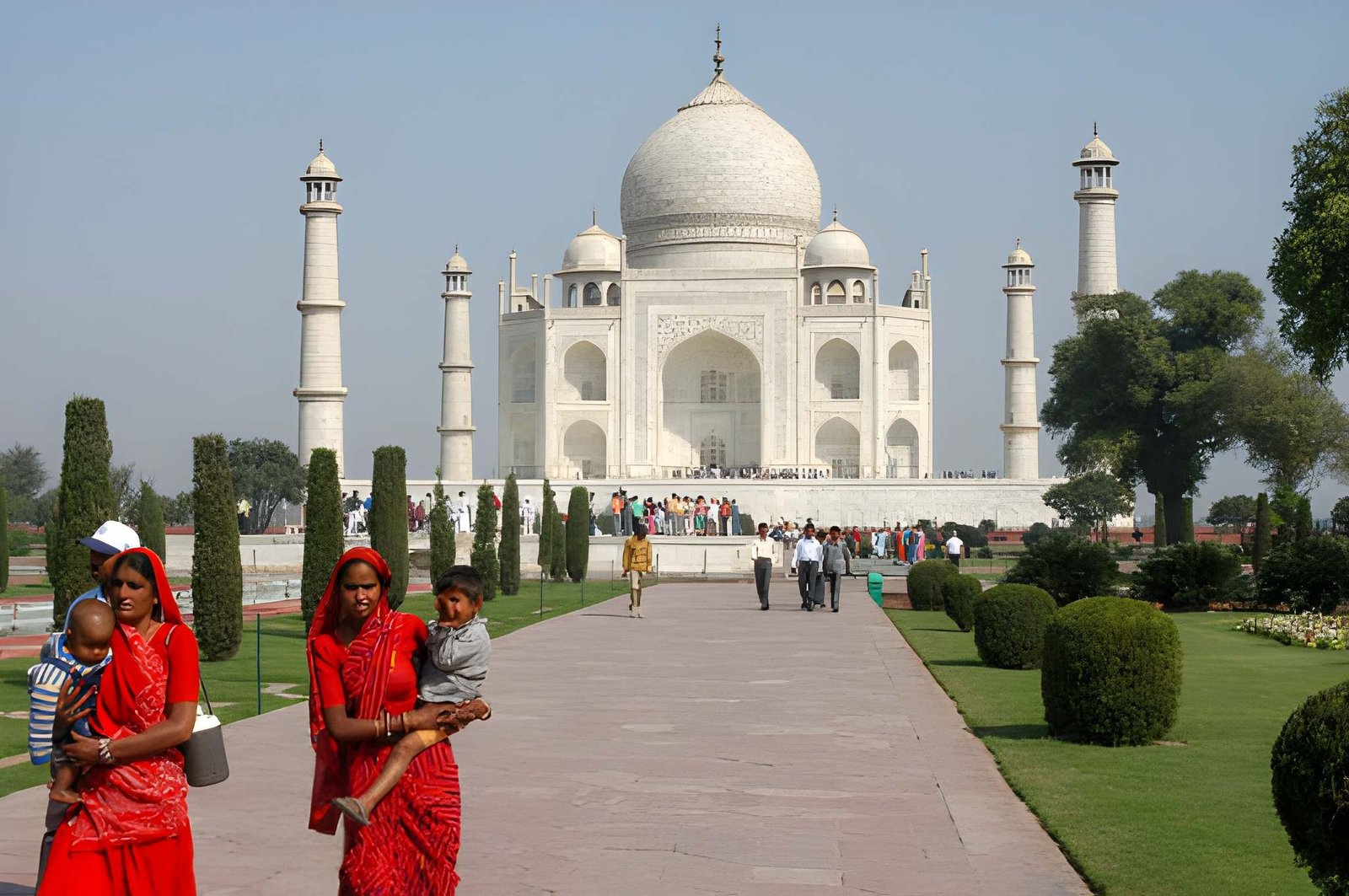 Visiting the Taj Mahal