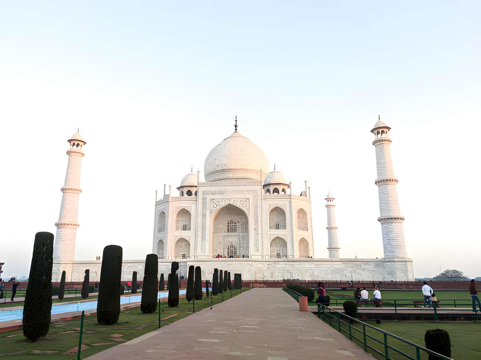 Visiting the Taj Mahal