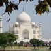 the Taj Mahal