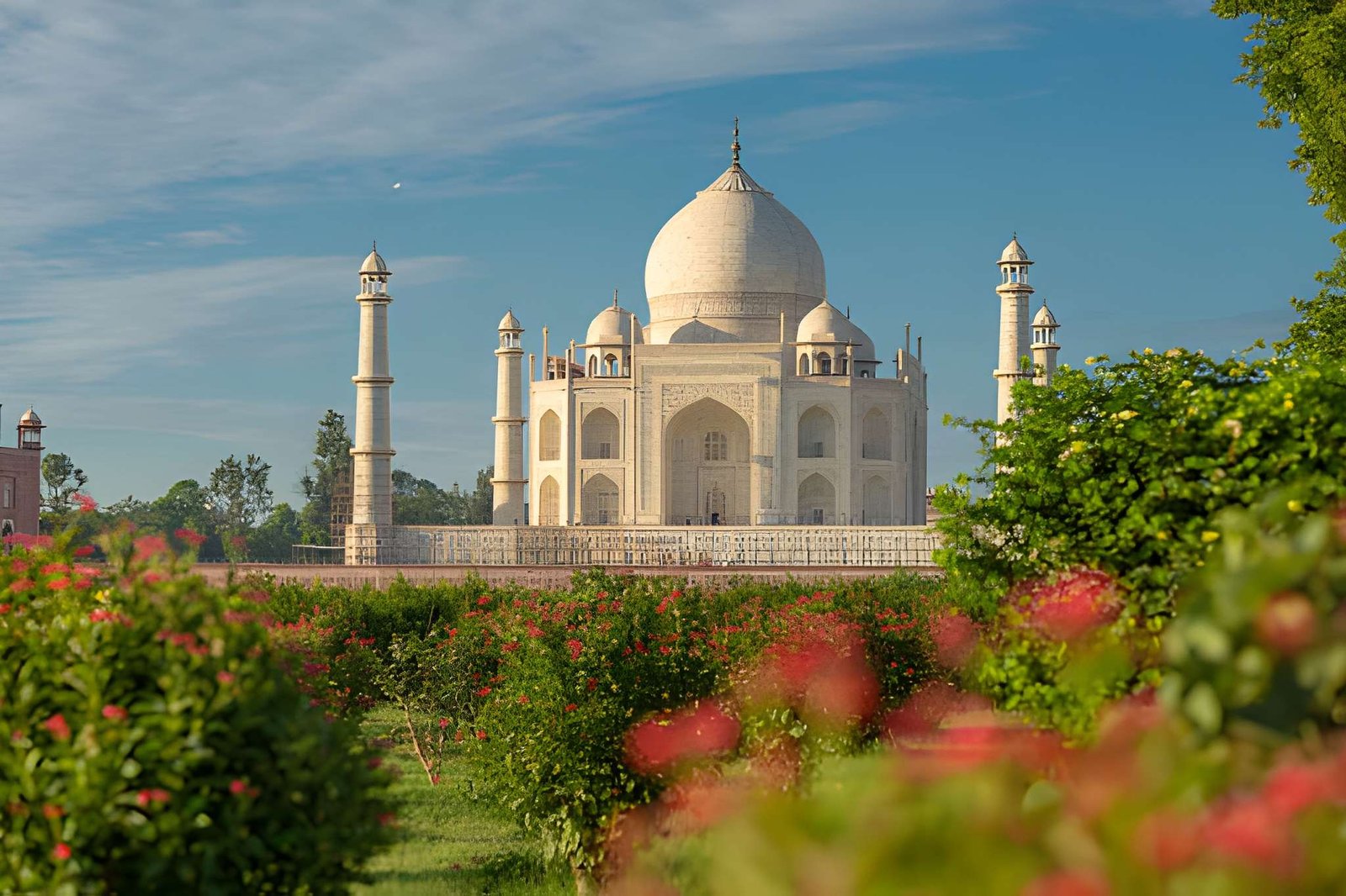 Visiting the Taj Mahal